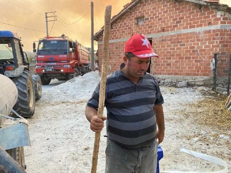 Çanakkalede orman yangını: Savaş tablosu gibiydi