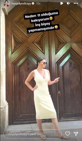 Nurgül Yeşilçay paylaşımıyla adından söz ettirdi