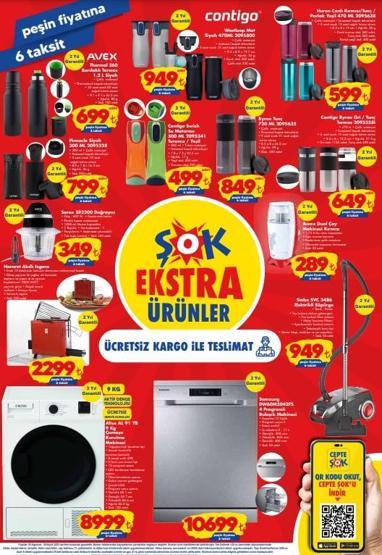 ŞOK aktüel kataloğu 30 Ağustos- 5 Eylül 2023 Bu hafta ŞOK’ta hangi ürünler indirimde
