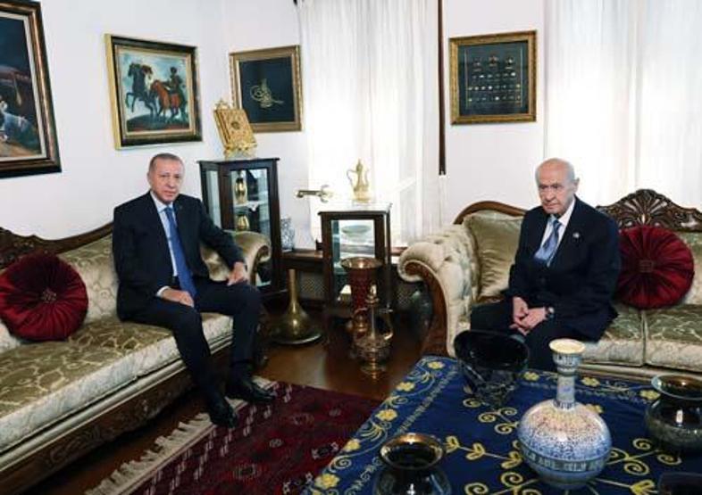 Erdoğan ile Bahçeli ittifakı mı konuştu Abdulkadir Selvi yazdı