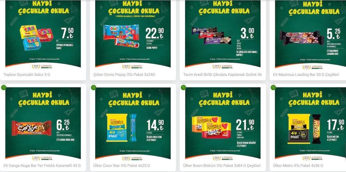 Tarım Kredi market kataloğu 5 Ekim 2023 Tarım Kredi Kooperatifi indirimli ürünler neler