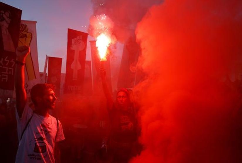 İsrail’de Yüksek Mahkeme önünde yargı reformu protestosu