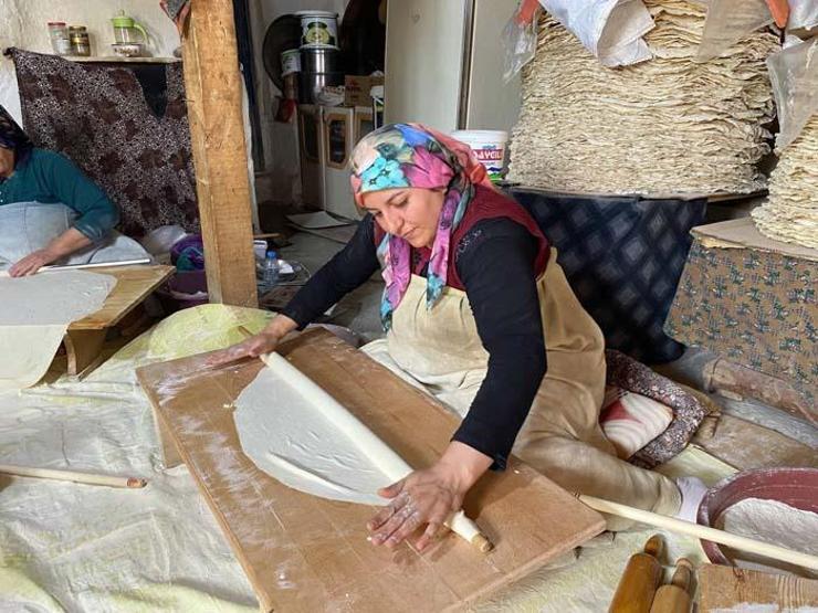 Kışlık yufka hazırlığı başladı