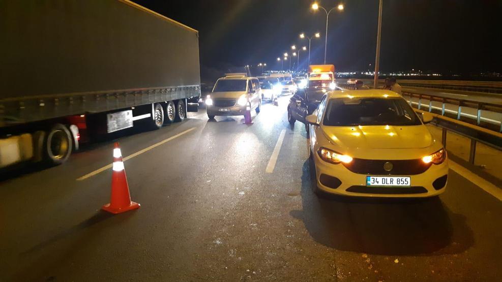 TEMde zincirleme kaza Kalbi duran bebek yeniden hayata döndürüldü