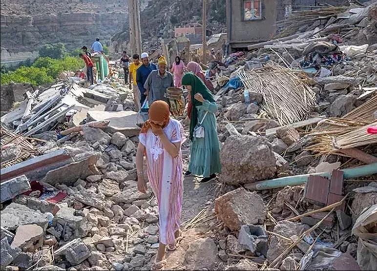 İman Casablanca, Fasta yaşanan deprem felaketi hakkında konuştu