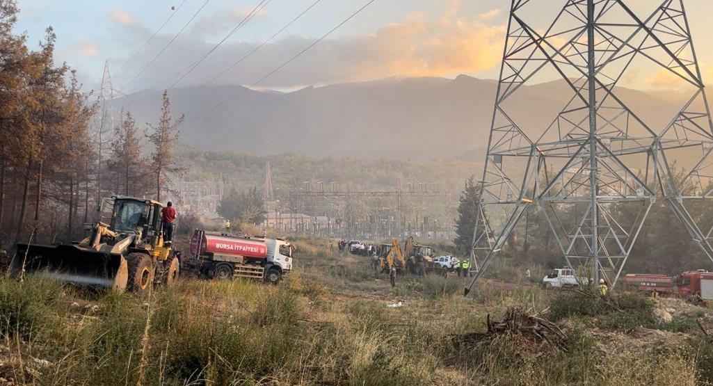 Bursadaki orman yangını kontrol altına alındı