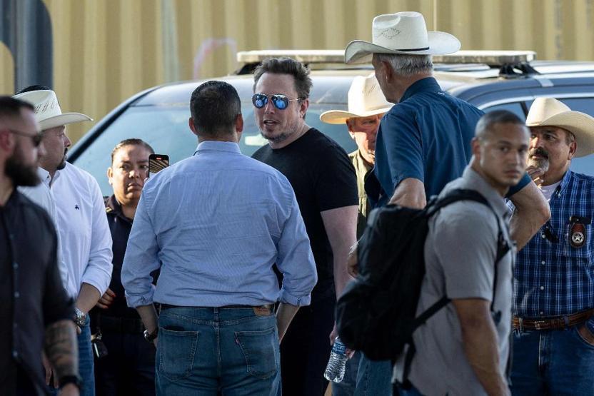 Elon Musk, ABD-Meksika sınırında