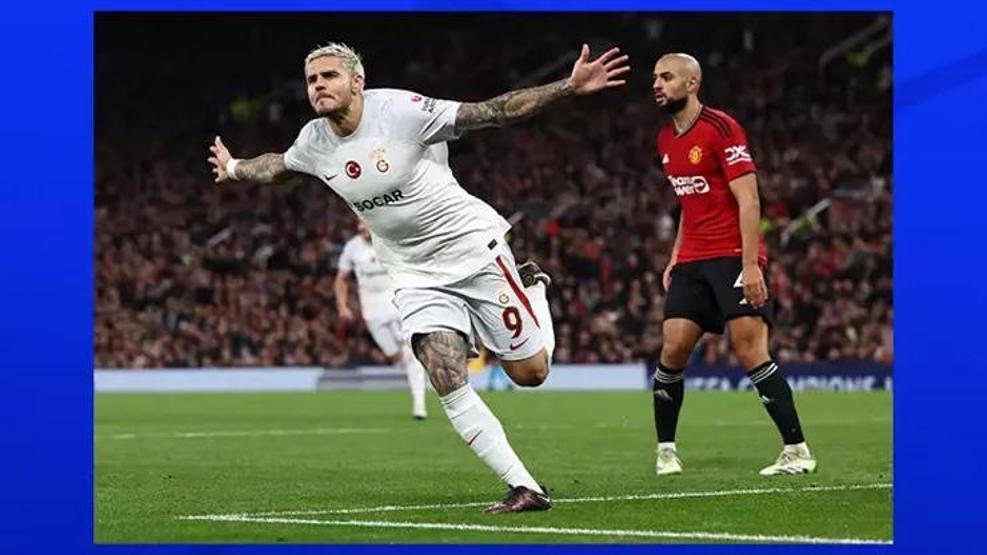 Galatasarayın Manchester United zaferi İngiliz basınında
