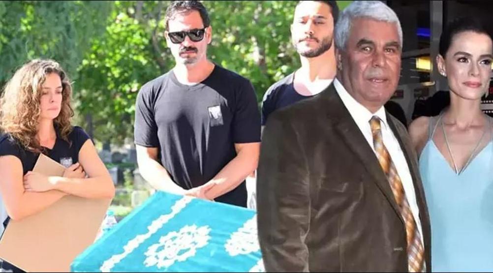 Özge Özpirinçciden babasına veda Oyuncu arkadaşları yalnız bırakmadı