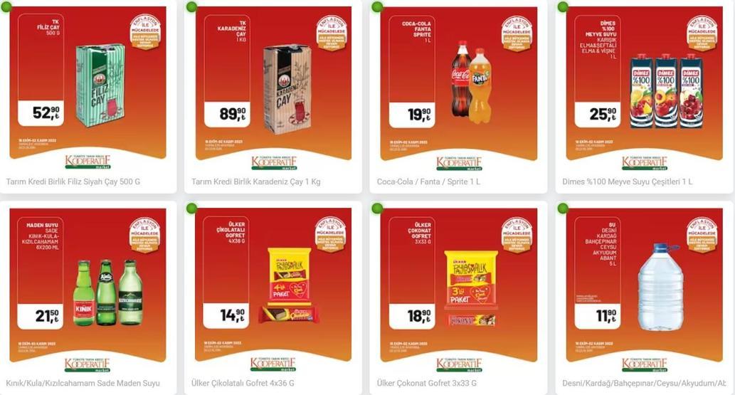 Tarım Kredi market kataloğu 28 Ekim - 2 Kasım 2023 Tarım Kredi Kooperatifi indirimli ürünler neler