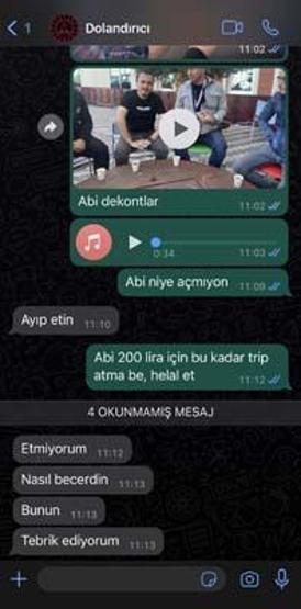 Dolandırmaya çalıştığı kişi tarafından dolandırılan sahtekar: Tebrik ediyorum, nasıl becerdin bunu