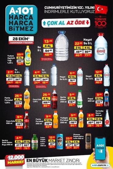 30 Ekim - 3 Kasım A101 aktüel ürünler kataloğu: A101de bu hafta neler var Tam 9 sayfa