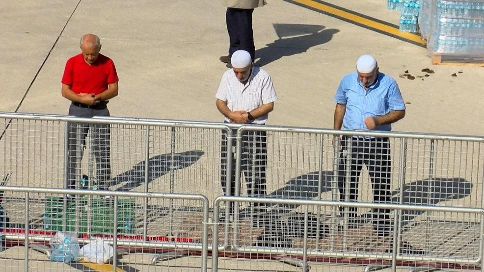 Kare kare İstanbulda Büyük Filistin Mitingi Çarpıcı o anlar