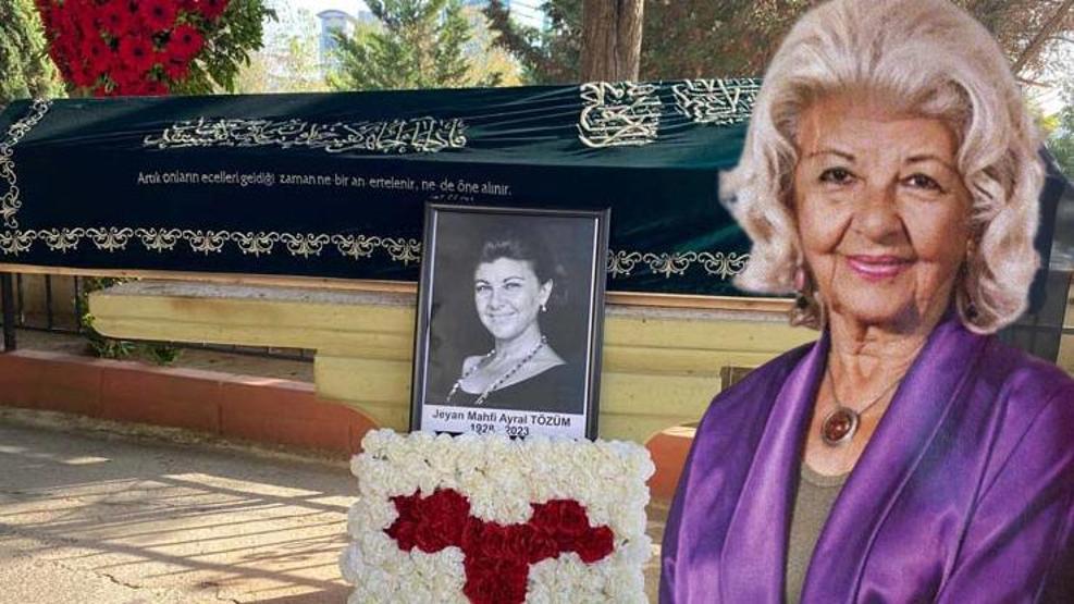 Yeşilçamın sesine veda Jeyan Mahfi Ayral Tözüm son yolculuğuna uğurlandı