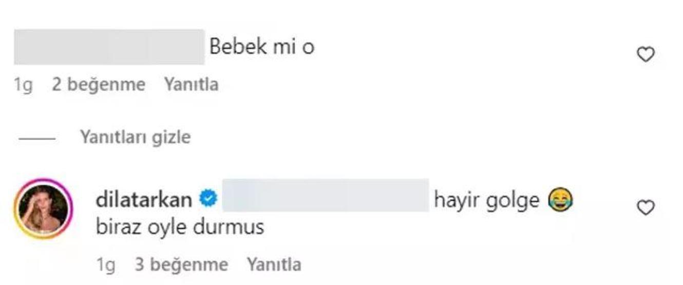Sosyetik güzel Dila Tarkan hamile mi