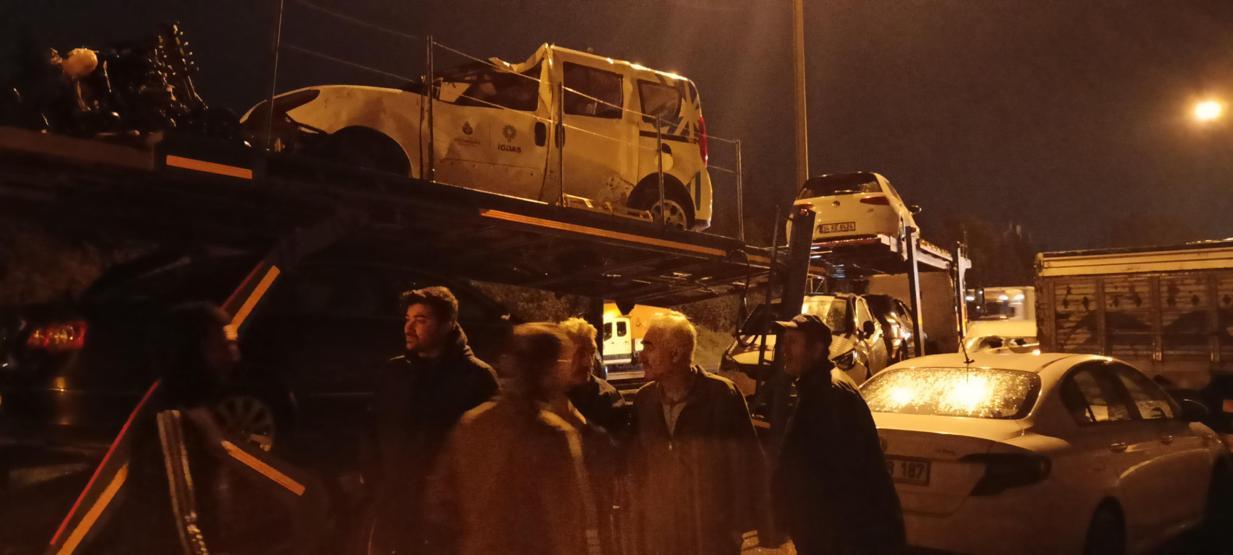 TEMde 18 araç zincirleme kazaya karıştı