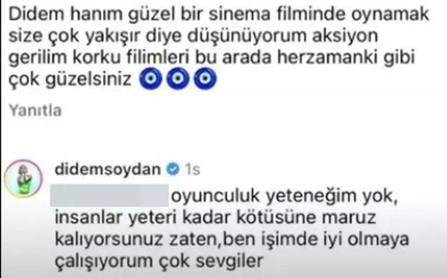 Didem Soydandan dikkat çeken bir açıklama