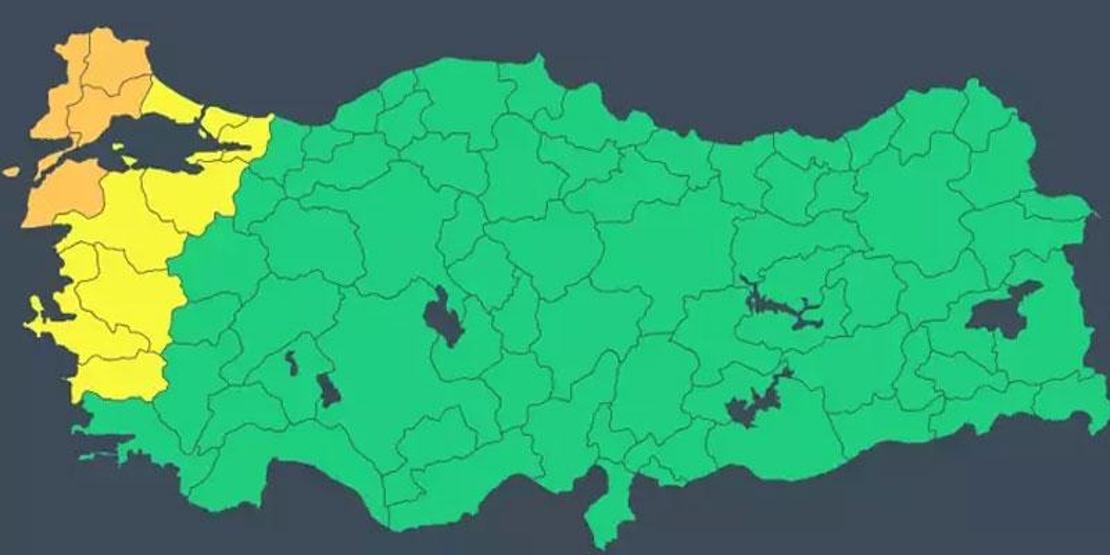 İtalya ve Yunanistanı vuran fırtına Türkiyeye geliyor Meteorolojiden peş peşe uyarılar