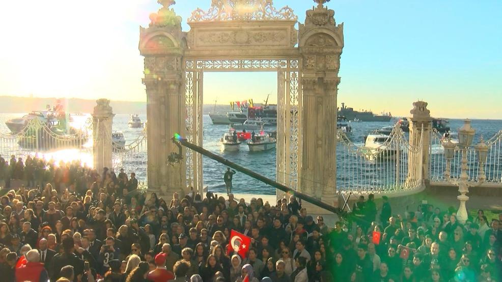 Dolmabahçe Sarayı’nda 09.05