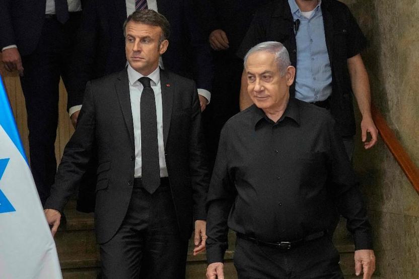 İsrailden Macrona ahlak dersi tepkisi