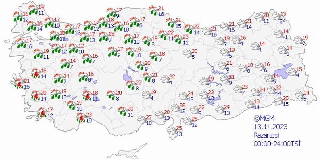 Meteoroloji ve Valilik art arda açıkladı: İstanbul dahil 13 kente sarı kodlu uyarı