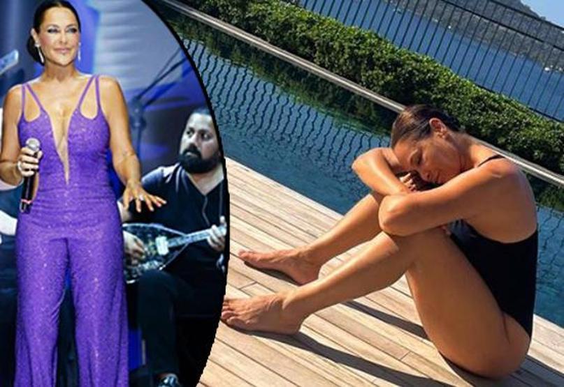 Hülya Avşardan mayolu pozlar Kısa sürede sosyal medyada gündem oldu