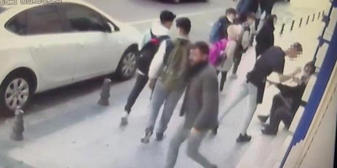 Bir anda alnına sapladı... Beyoğlunda kalemli cinayet