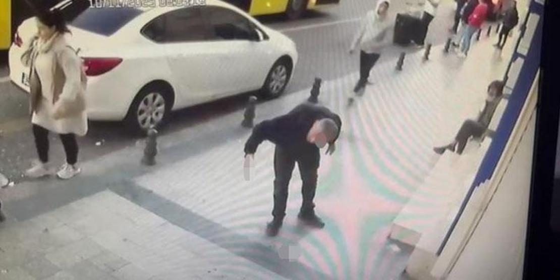 Bir anda alnına sapladı... Beyoğlunda kalemli cinayet