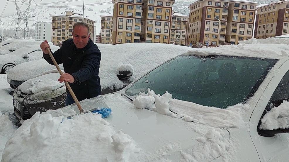 Palandöken’de gece yarısı kar keyfi Kartpostallık o anlar