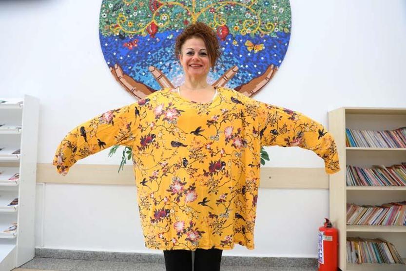 Yemek yiyerek zayıfladı Bir buçuk yılda tam 50 kilo verdi, 64 bedenden 34 bedene düştü