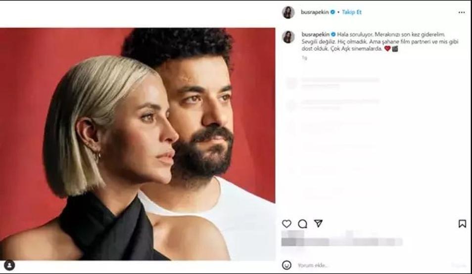 Büşra Pekin ile Hasan Can Kaya aşk mı yaşıyor