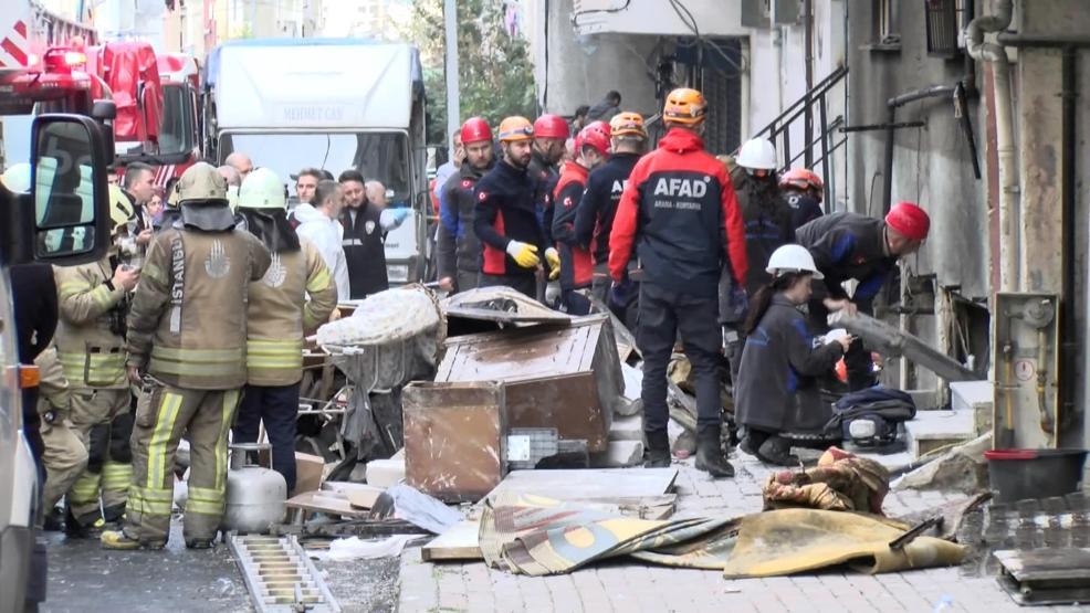 Küçükçekmecedeki patlamanın sebebinin sprey kutuları olduğu ortaya çıktı