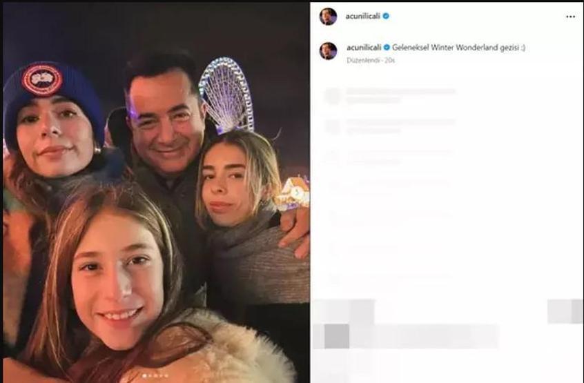 Acun Ilıcalı, kızlarıyla birlikte kış tatiline gitti
