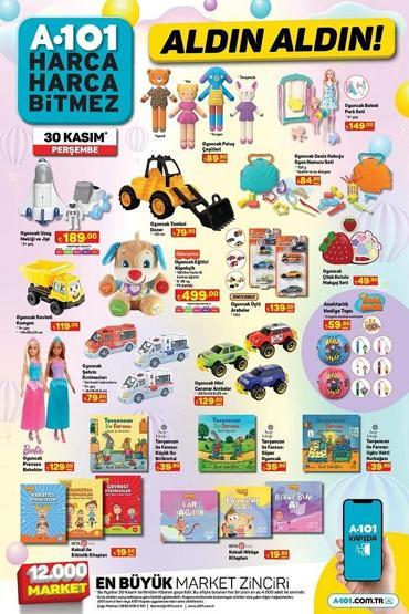 A101 aktüel ürünler kataloğu 30 Kasım 2023 Bu hafta A101de Maxi Scooter fiyatı ne kadar