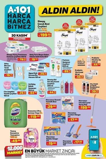 A101 aktüel ürünler kataloğu 30 Kasım 2023 Bu hafta A101de Maxi Scooter fiyatı ne kadar
