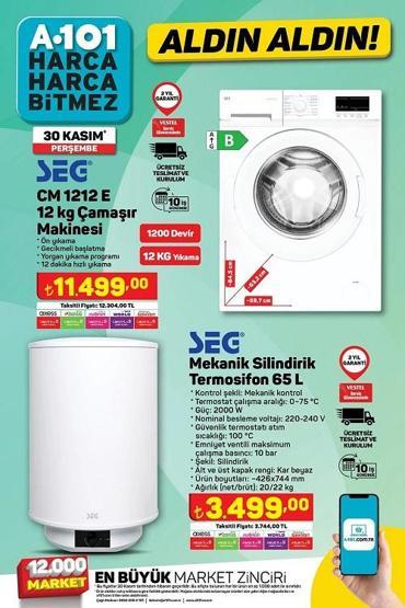 A101 aktüel ürünler kataloğu 30 Kasım 2023 Bu hafta A101de Maxi Scooter fiyatı ne kadar