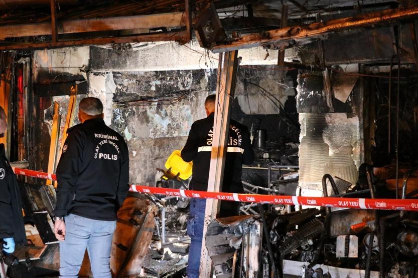 İzmirdeki kundaklamanın altından sarkıntılık iddiası çıktı