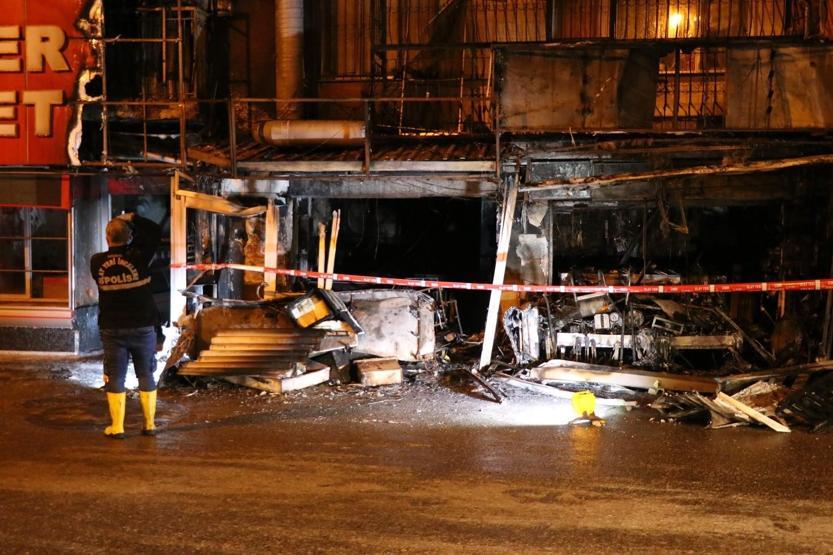 İzmirdeki kundaklamanın altından sarkıntılık iddiası çıktı