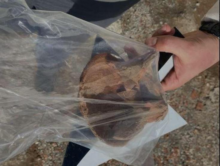 Evin bahçesindeki çökme sonrası Roma dönemine ait tek oda mezar bulundu