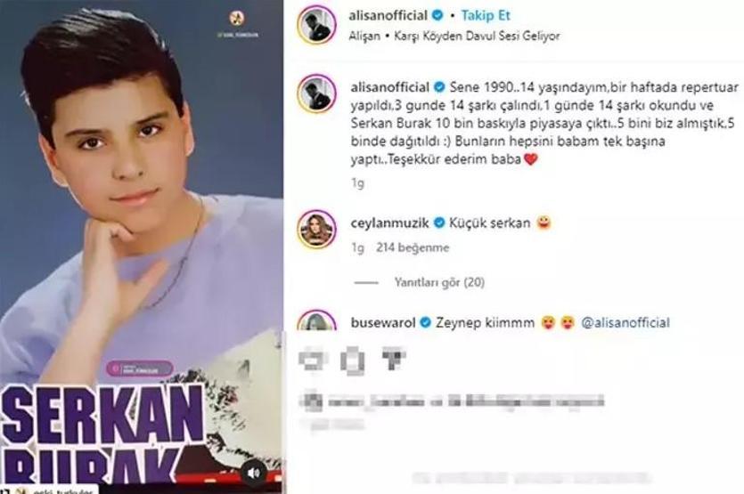 Alişandan nostaljik paylaşım