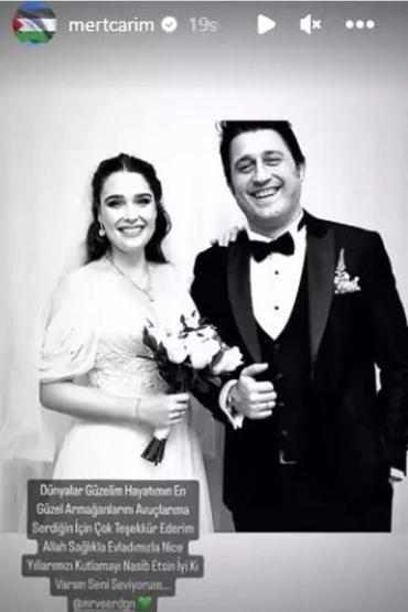 Merve Erdoğandan romantik paylaşım