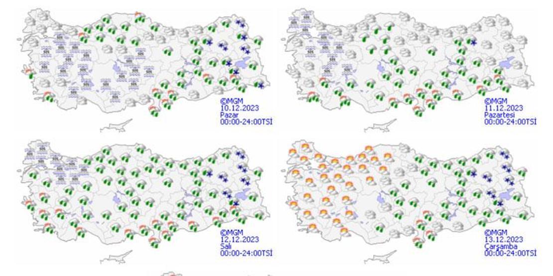 Dikkat Meteoroloji uyardı: Şiddetli olacak, yurt genelini etkisi altına alacak...