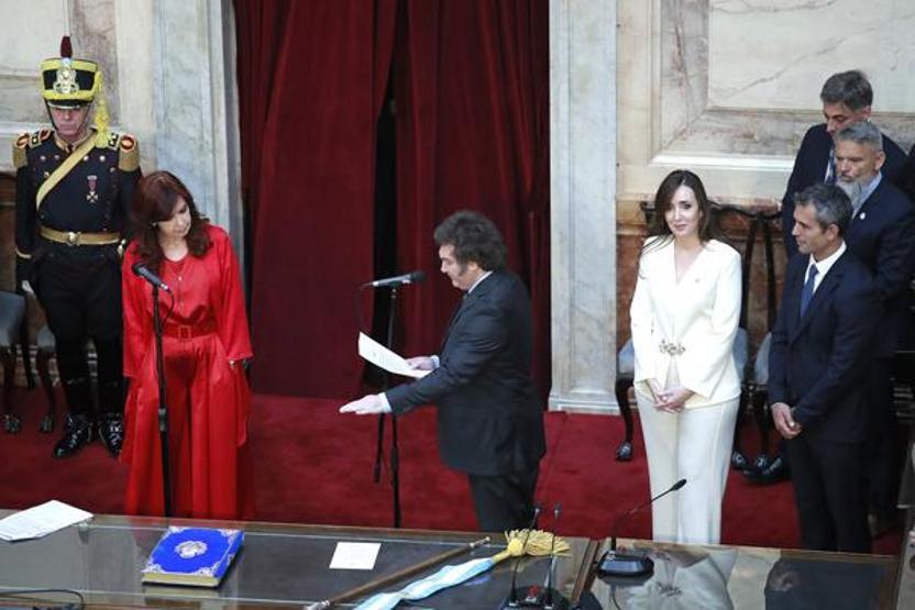 Arjantin’in yeni Devlet Başkanı Javier Milei göreve başladı