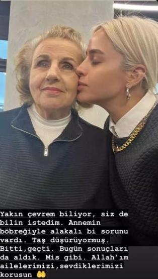 Büşra Pekinden sevindiren paylaşım