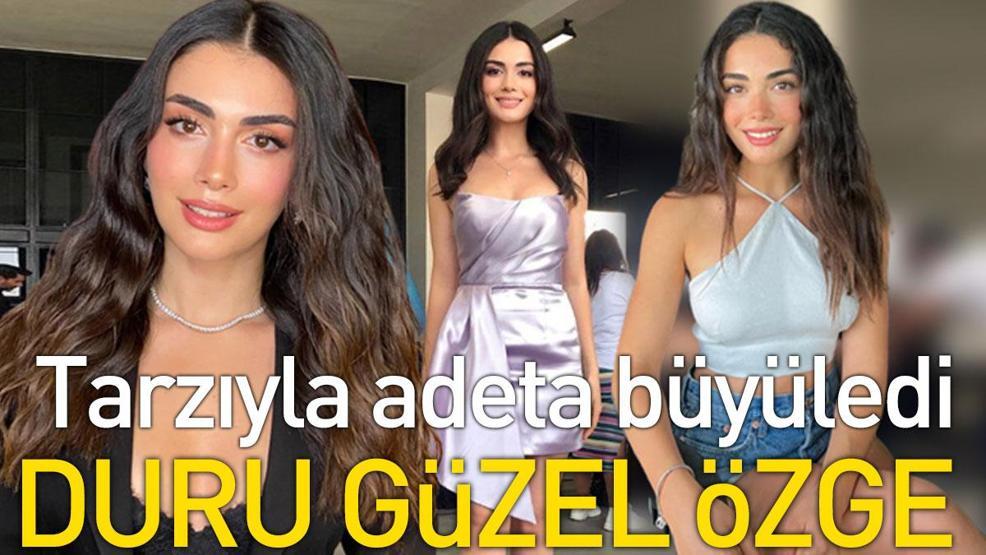 Özge Yağızın Süper Mini Elbisesine Beğeni Ve Yorum Yağdı