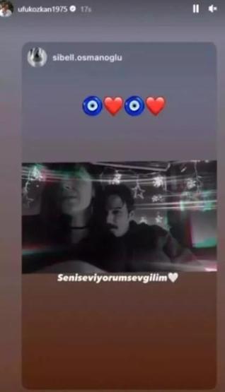 Ufuk Özkanın sevgilisiyle pozları sosyal medyada gündem oldu