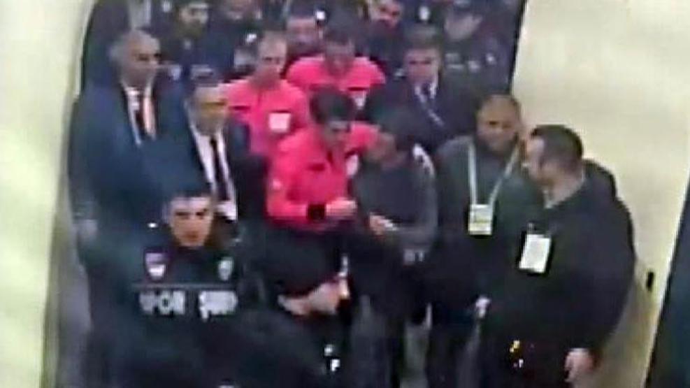 Ankaragücü koridor görüntülerini paylaştı Meler ve Belözoğlu yan yana