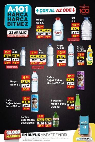 A101 aktüel ürünler kataloğu 23-29 Aralık 2023: A101de bu hafta neler var