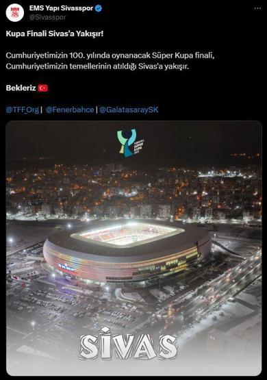 Türk futbolu tek ses Kulüplerden Süper Kupa için davet...