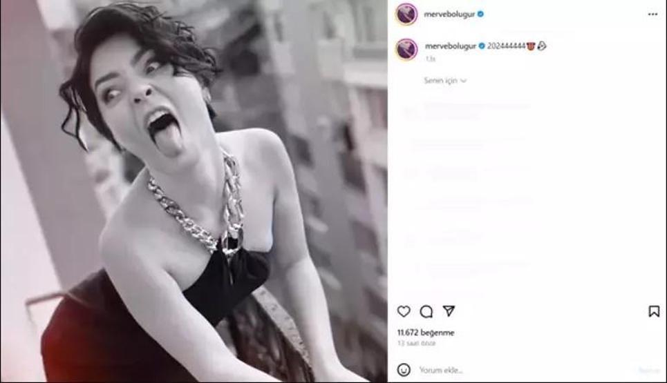Merve Boluğurun 2024 paylaşımı sosyal medyayı salladı